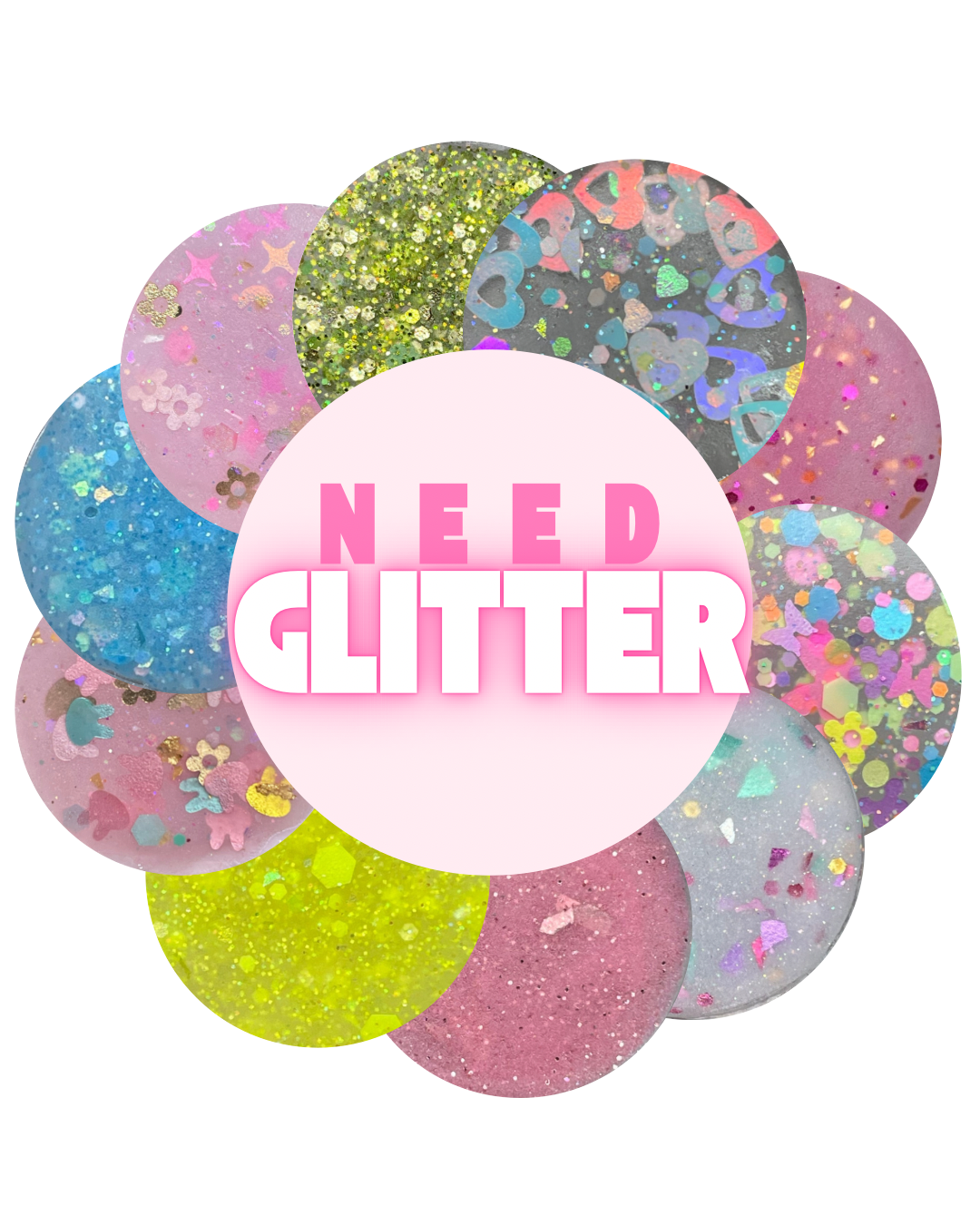 GLITTER ACRYLIC