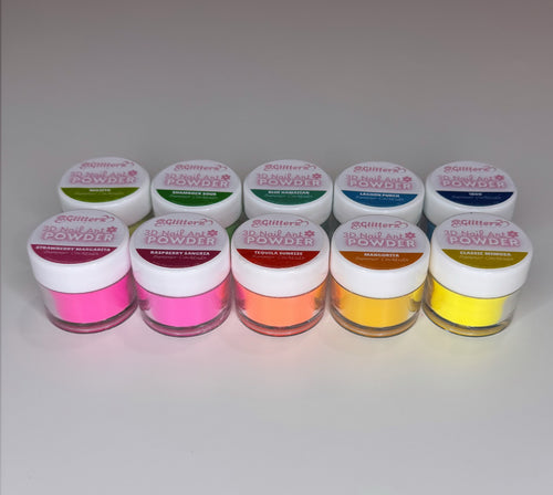 3D NAIL ART POWDERS “Summer Cocktails”