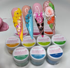 3D NAIL ART POWDERS “Summer Cocktails”