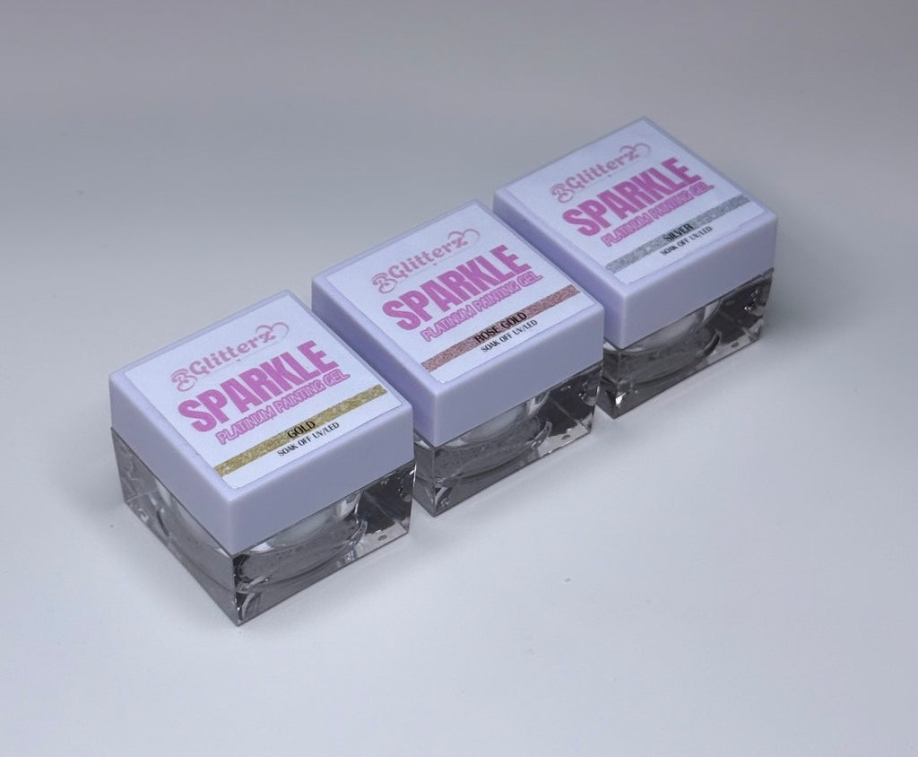 Sparkle Platinum Painting Gel